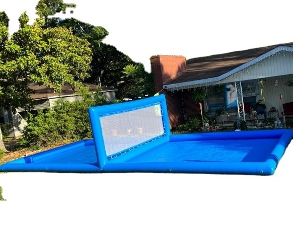 Sport games inflatable volleyball court rental,inflatable water volleyball court inflatable water float