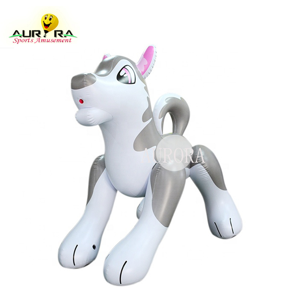 Customized PVC inflatable husky dog large inflatable dog for outdoor advertising husky dog christmas inflatable cartoon