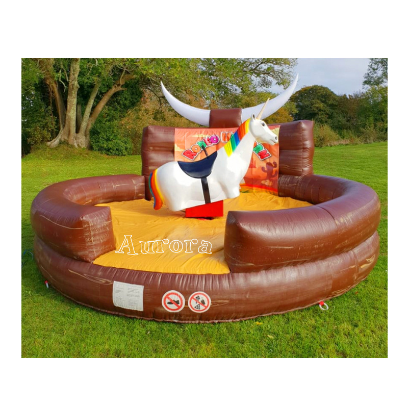 Hot sale Inflatable Rodeo mechanical bull inflatable bullfighting machine rodeo bull