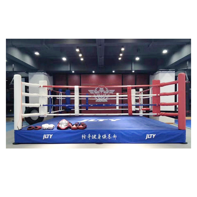 Factory price cheap adults small boxing ring  fitness equipment customize MMA cage boxing ring