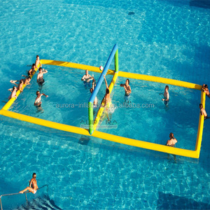 Classic style Inflatable Volleyball Field Water Volleyball Court  Tennis Court for Sport Games For water park and party rental