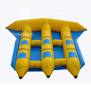 Crazy Design Inflatable Fly Fish Banana Boat Inflatable Flying Fish Towable for Water Sea Sport