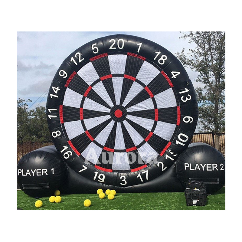 Kid and Adult Inflatable Football Soccer Dart Board Inflatable Golf Targets Dart boards Stand Game For Sale