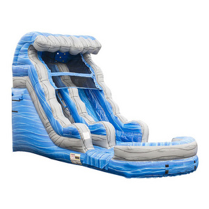 New Commercial Waterslide Pool For Kid Big Cheap Jumper Bouncy Jump Castle Adult Large 22ft high inflatable water slide for sale