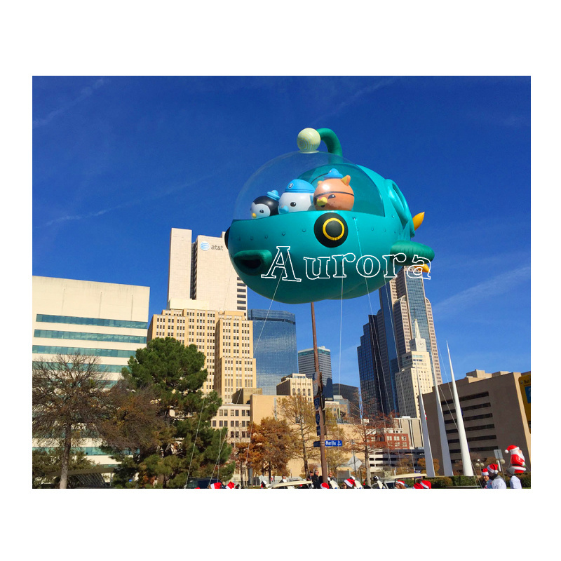 Hot sale cartoon parade promotional inflatable parade helium balloon for park