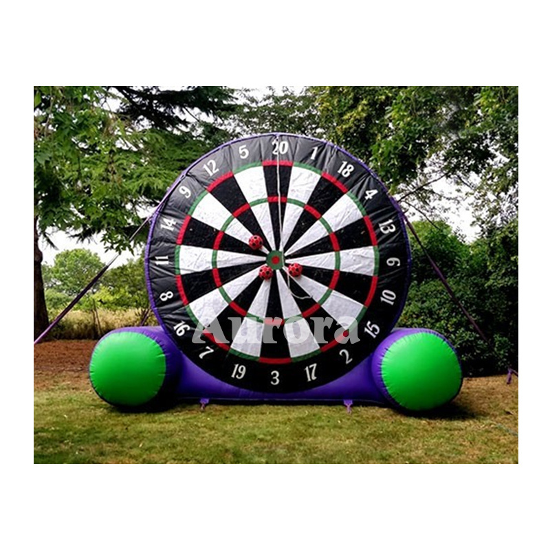 Kid and Adult Inflatable Football Soccer Dart Board Inflatable Golf Targets Dart boards Stand Game For Sale