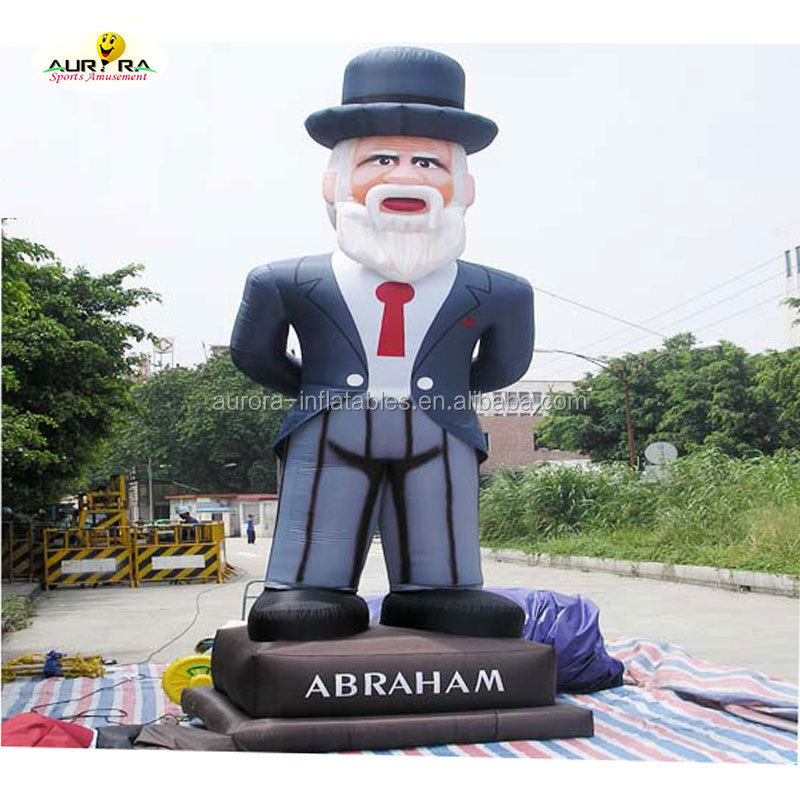 Customized Inflatable football player model  Inflatable Bubba Player figure inflatable hockey player for advertising