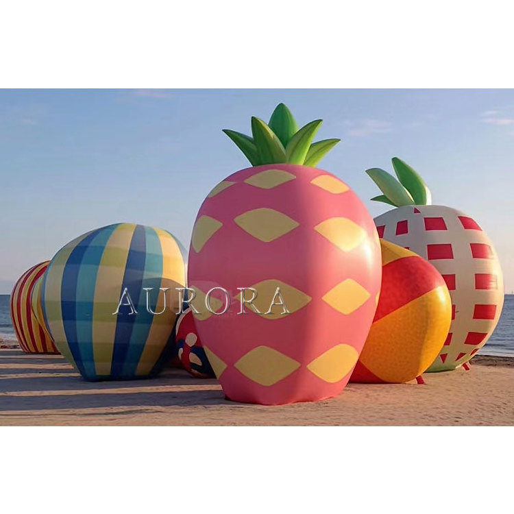 Giant Yellow Inflatable Pineapple Fruit Model for Advertising inflatable advertising inflatable fruits