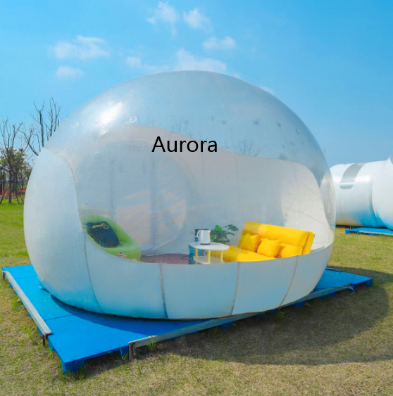 Inflatable glamping tent luxury hotel inflatable bubble rooms for camping inflatable clear room