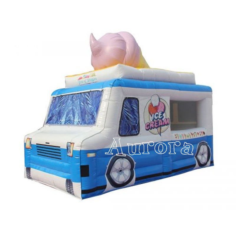 Beautiful Inflatable Kiosk Event Candy Ice Cream Booth Inflatable Tent for Promotion