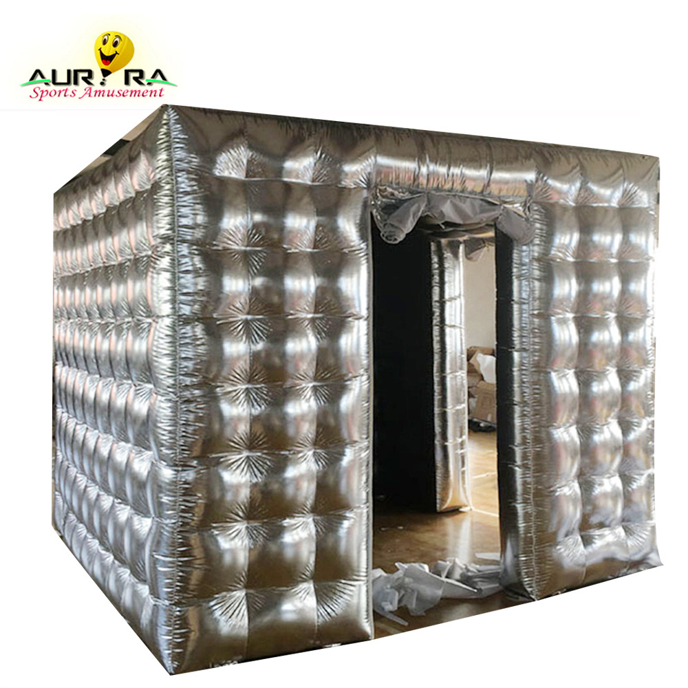 Air White Dome Tent Inflatable Igloo Tent Led Light Wedding Tent for Party PVC and Oxford at Least 3 Years TT19052503 Customized