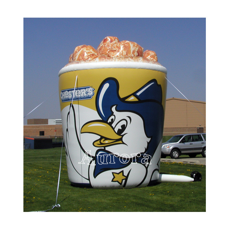 Custom advertising inflatable ice cream model sale for cream maker