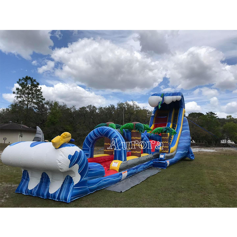 Home used cheap inflatable swimming water pool water slide for event party