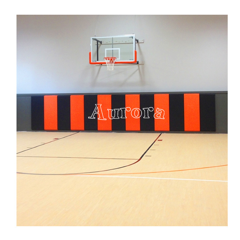 Safety wall padding for Basketball training gym wall padding on sale