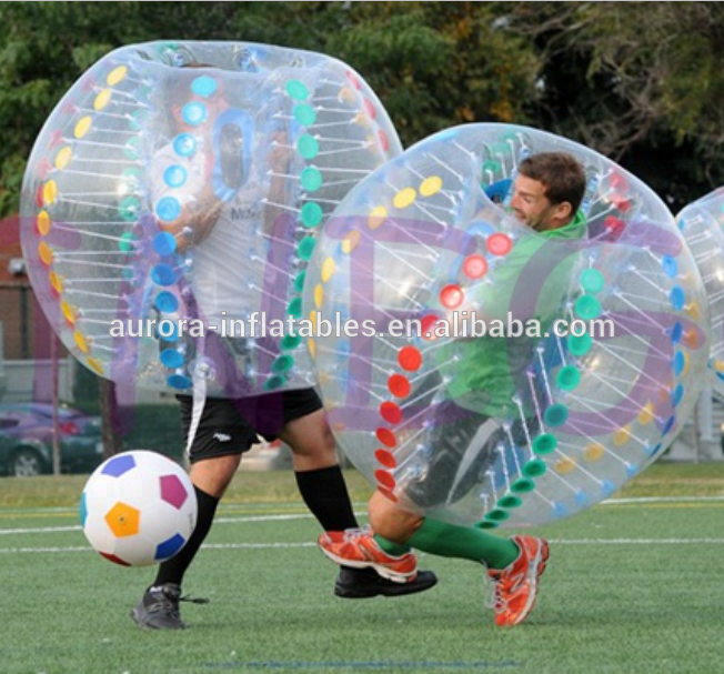 Soccer Bubble Football Inflatable Bumper Ball For Adult Inflatable Human Body Adult Bumper Bubble Ball