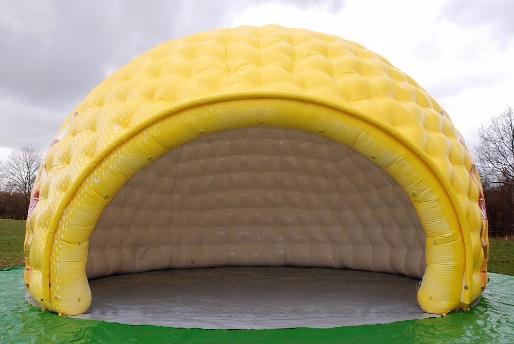 Hot sale Inflatable Igloo tent LED Light  Inflatable Dome Tent with Door for outdoor Party Advertising