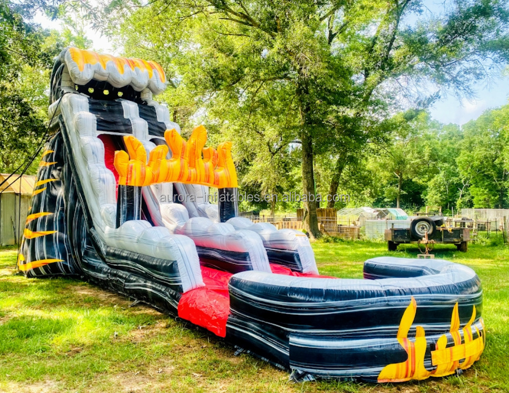 Factory commercial inflatable slides water slide inflatable for kids inflatable water slide with pool for rental