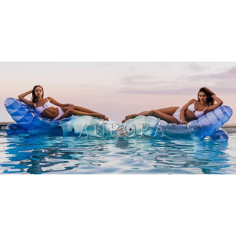 inflatable floating dock drop stitch roll up yacht dock floating jet ski dock pontoon inflatable  platform