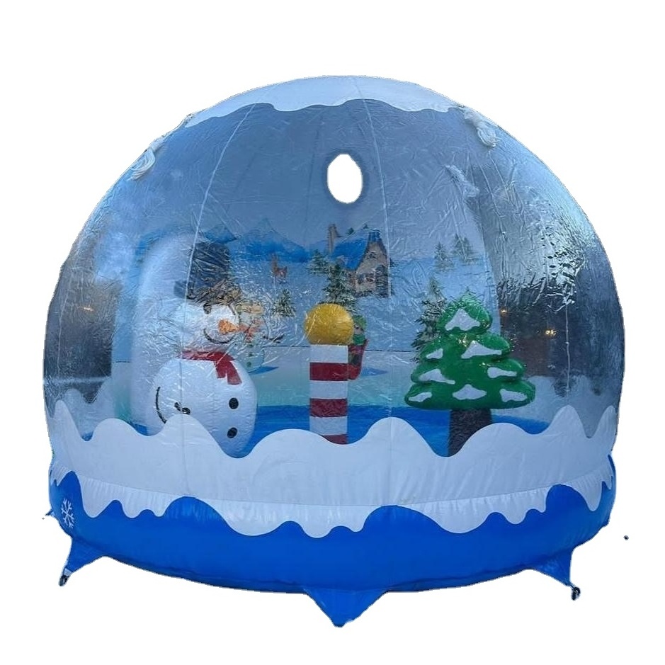 Popular inflatable christmas tree snow globes giant inflatable snow globe Inflatable Snow globe