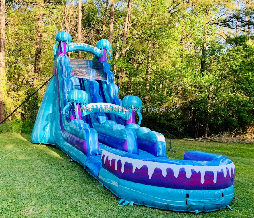 Factory commercial inflatable slides water slide inflatable for kids inflatable water slide with pool for rental