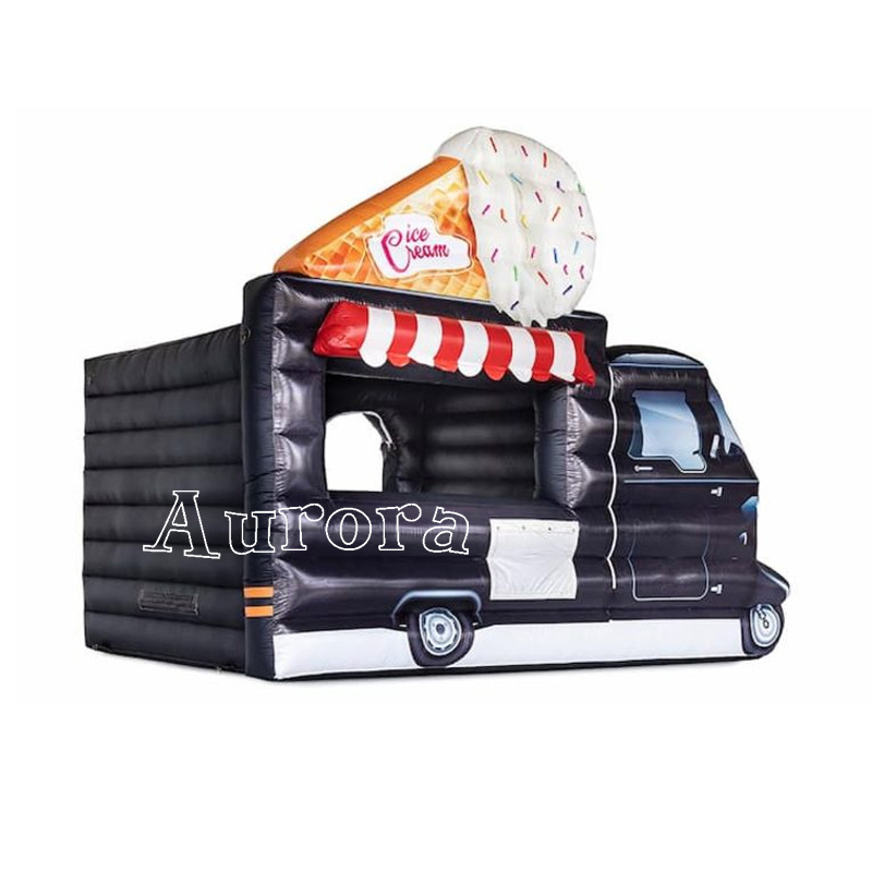 Beautiful Inflatable Kiosk Event Candy Ice Cream Booth Inflatable Tent for Promotion