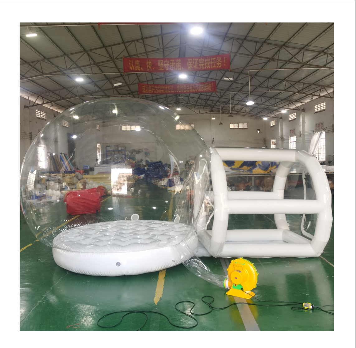 3M Diameter PVC advertising inflatables tent outdoor event inflatable transparent inflatable bubble dome house tent party rental