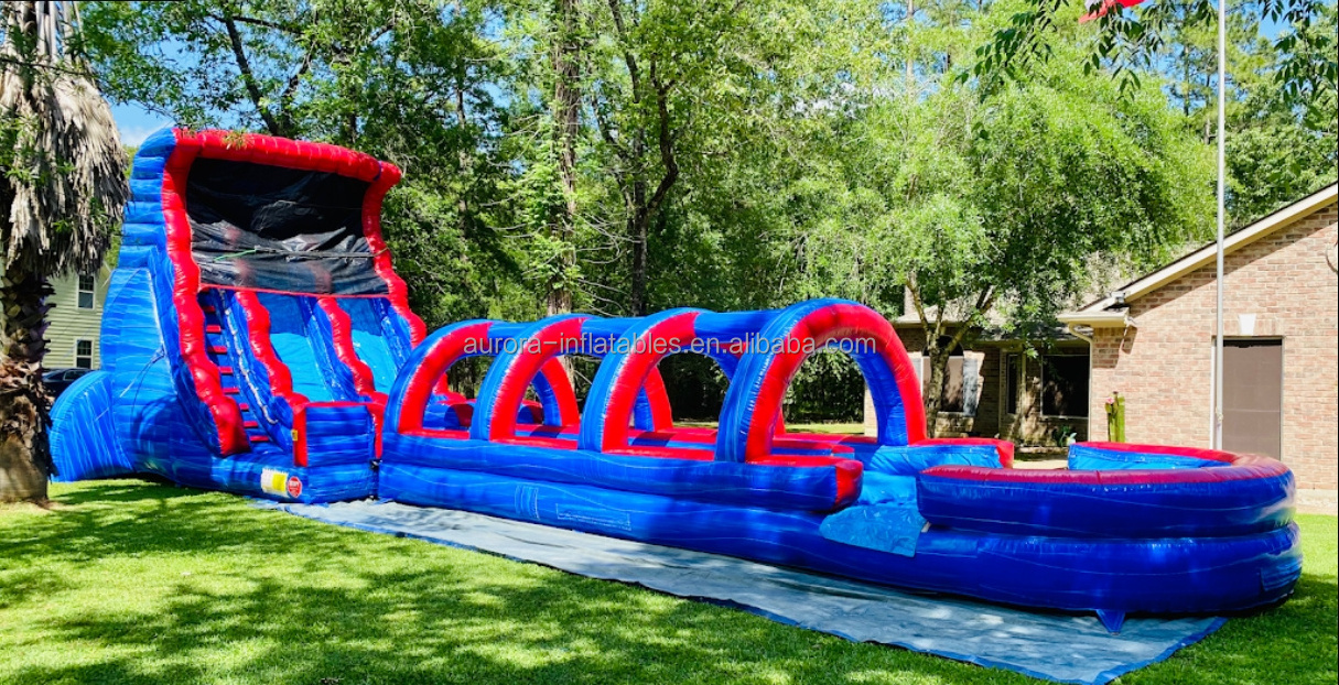 Factory commercial inflatable slides water slide inflatable for kids inflatable water slide with pool for rental