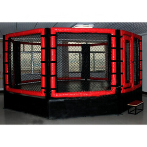 octagon used boxing ring floor mma cage octagon mma octagon used boxing ring for sale