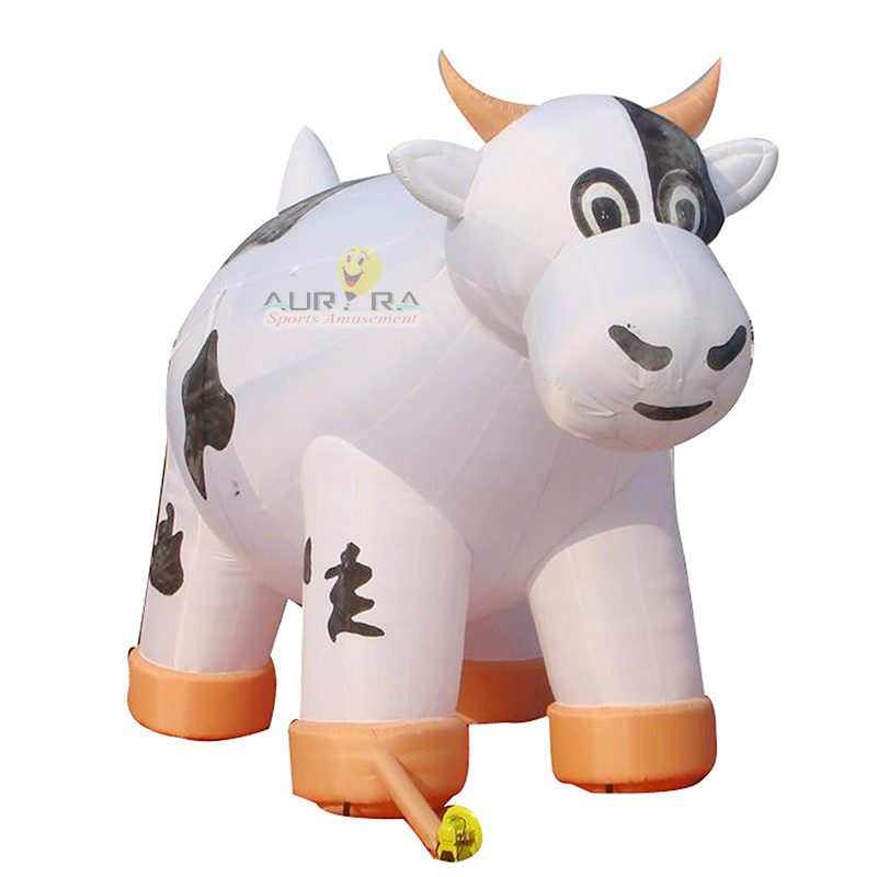 attractive advertising giant inflatable cow advertising promotion inflatable model of big milk cow