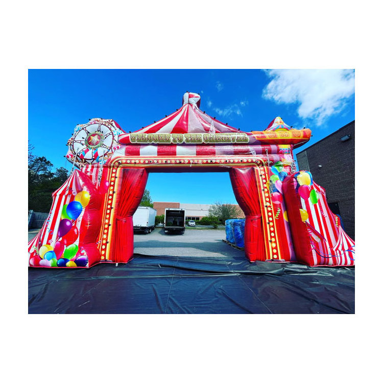 inflatable advertising football arch with banner cheap inflatable arch for sale inflatable rainbow arch