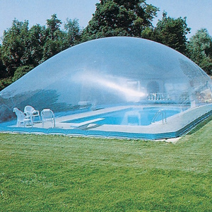 Commercial Grade Pvc Inflatable Transparent Pool Dome Swimming Pools Clear Cover Tent