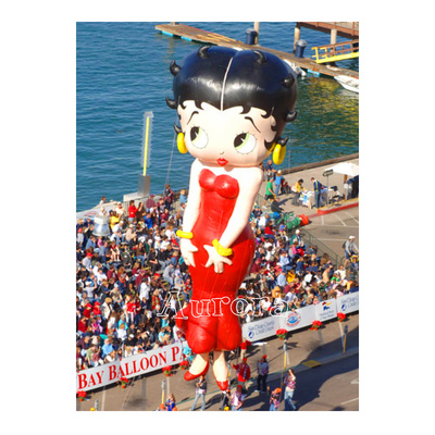 Hot sale cartoon parade promotional inflatable parade helium balloon for park