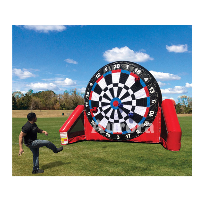 Kid and Adult Inflatable Football Soccer Dart Board Inflatable Golf Targets Dart boards Stand Game For Sale