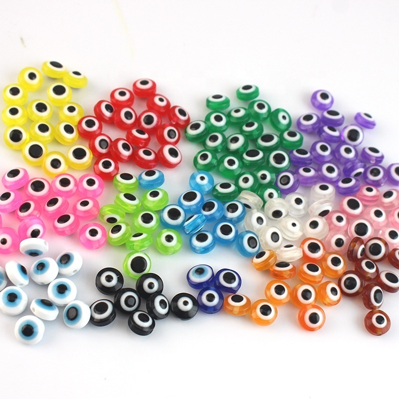 Bulk Turkish Cheap Evil Eye Beads Turkey Discount European Style Evil Eye Beads for DIY Jewelry