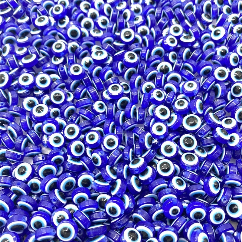 Bulk Turkish Cheap Evil Eye Beads Turkey Discount European Style Evil Eye Beads for DIY Jewelry