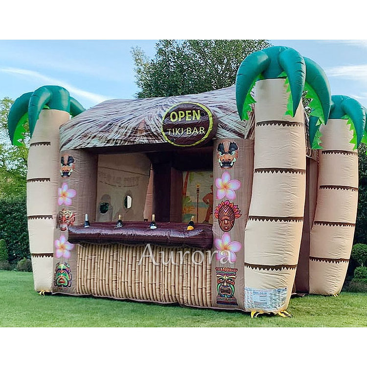 2023new arrival outdoor inflatable pubs irish pub cheap club inflatable pub inflatable tiki bar