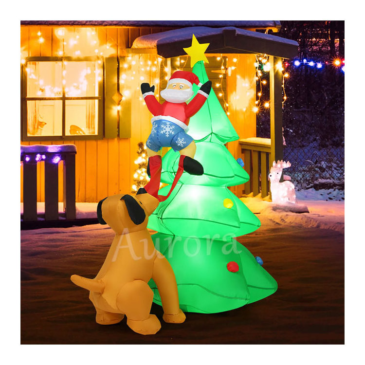 Festival Outdoor giant Christmas inflatables snowman and penguins inflatable Christmas decoration