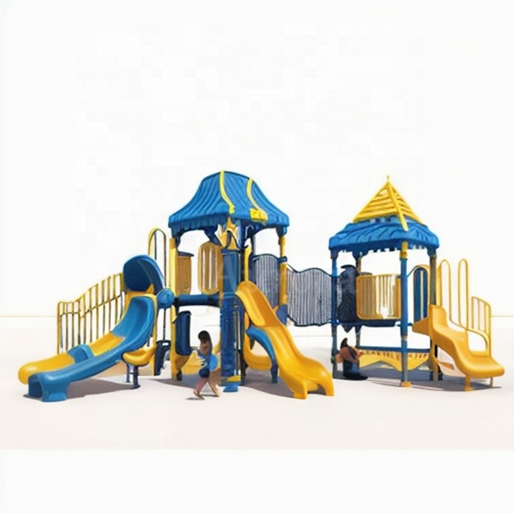 Commercial outdoor playground for children play set kids plastic park outdoor safety preschool kid outdoor playground equipment