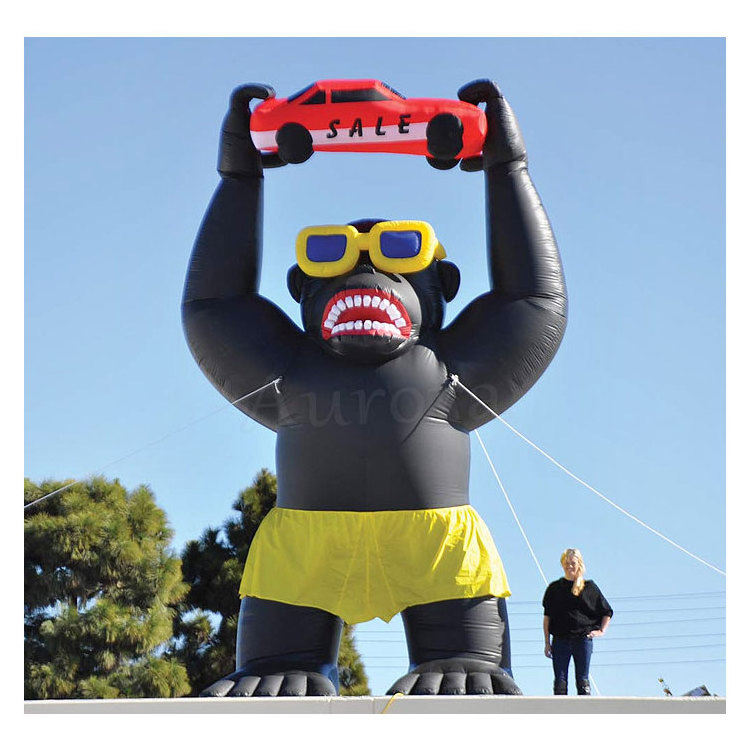 Very popular advertising model giant inflatable gorilla rental and commercial inflatable gorilla inflatable gorilla costume