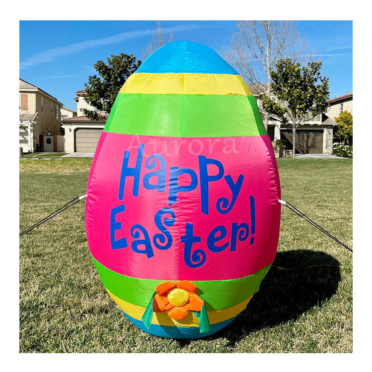 decoration festive jumbo inflatable  easter eggs outdoor  inflatable decoration rabbit for sale