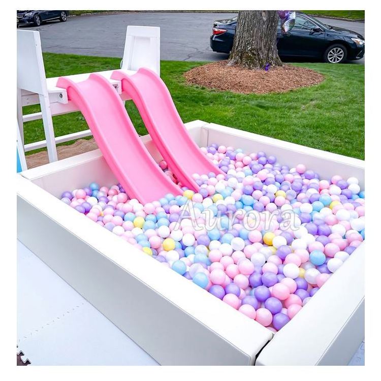 Wholesale factory price kids party  indoor climbing frames soft ball pit kids playground indoor  large  for dogs dog ball pit