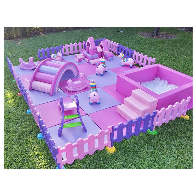 kids bounce house party soft play foam blocks large rental equipment soft sculpted foam play area equipment interactive