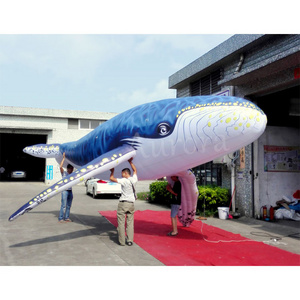 Factory promotional High Quality Advertising Inflatable Dolphin Shark Whale shark inflatable giant shark