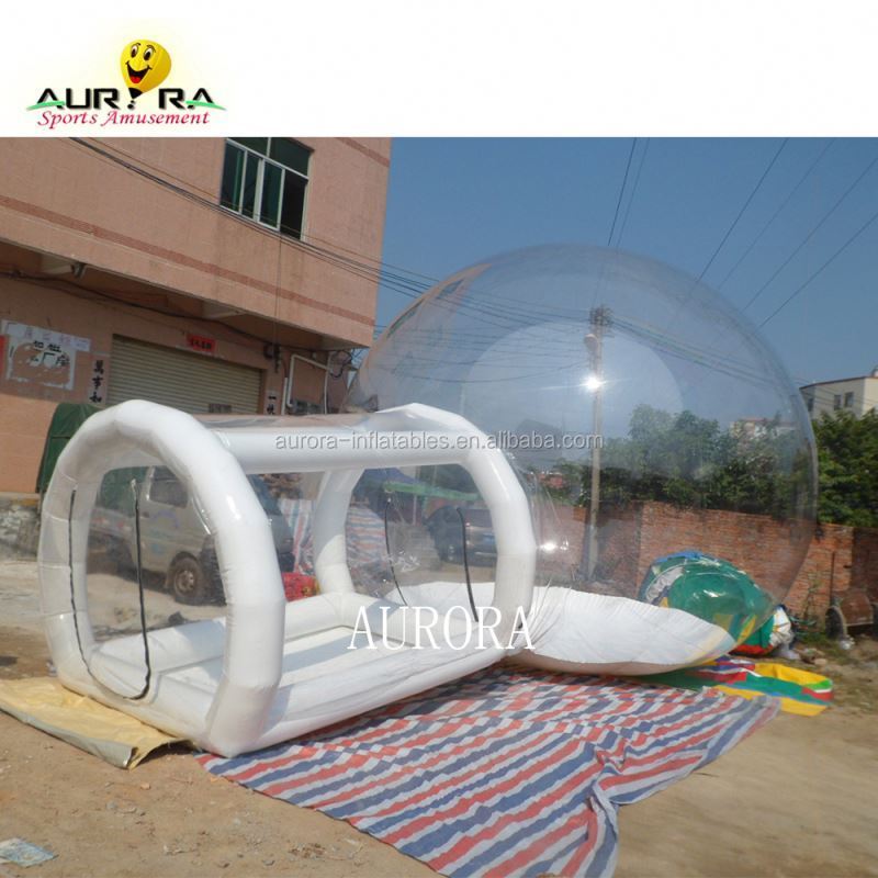 Outdoor bubble tent elephant bouncy   wholesale Pirate Ship Jumping Castle high quality bubble house inflatable balloon clear