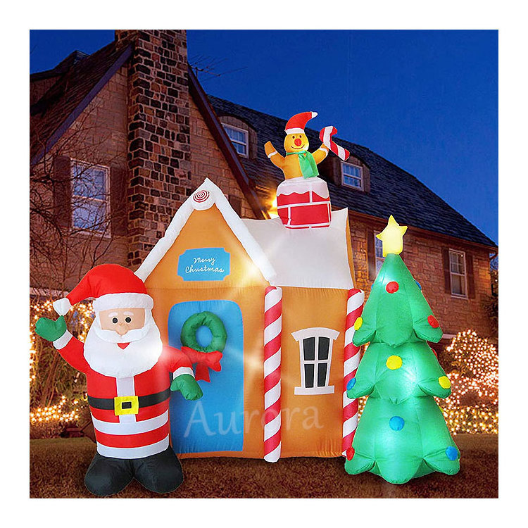 Funny inflatables snowman and penguins outdoor inflatable animal cartoon custom christmas inflatable yard decoration