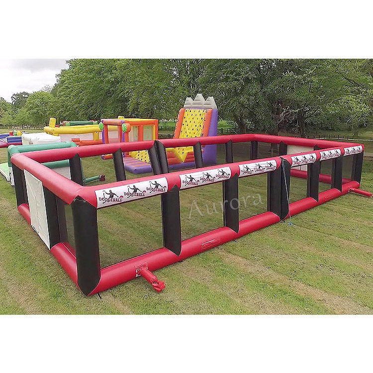 Commercial customized adult inflatable fun sport Outdoor inflatable sports arena inflatable dodgeball arena