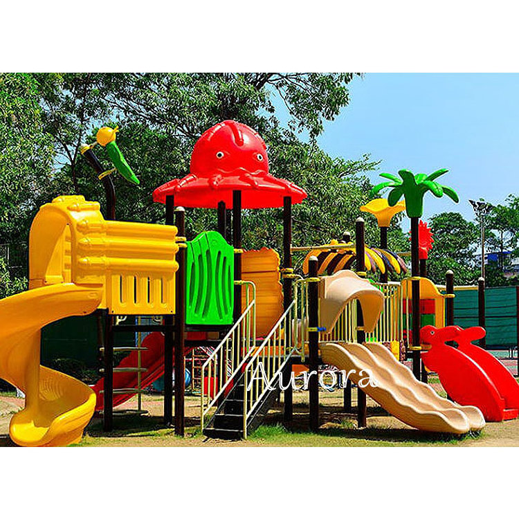 Commercial outdoor playground for children play set kids plastic park outdoor safety preschool kid outdoor playground equipment