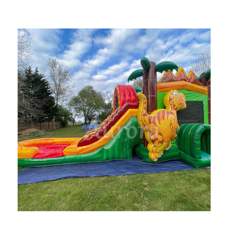 Commercial jumping castles sale inflatable bouncy castle with water slide kids bounce house inflatable unicorn combo slide