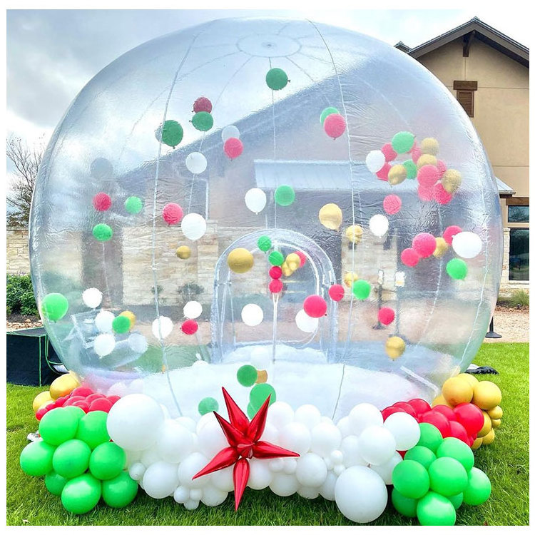 inflatable air dome tent for camping bubble house tent dome event  glamping transparent bubble house