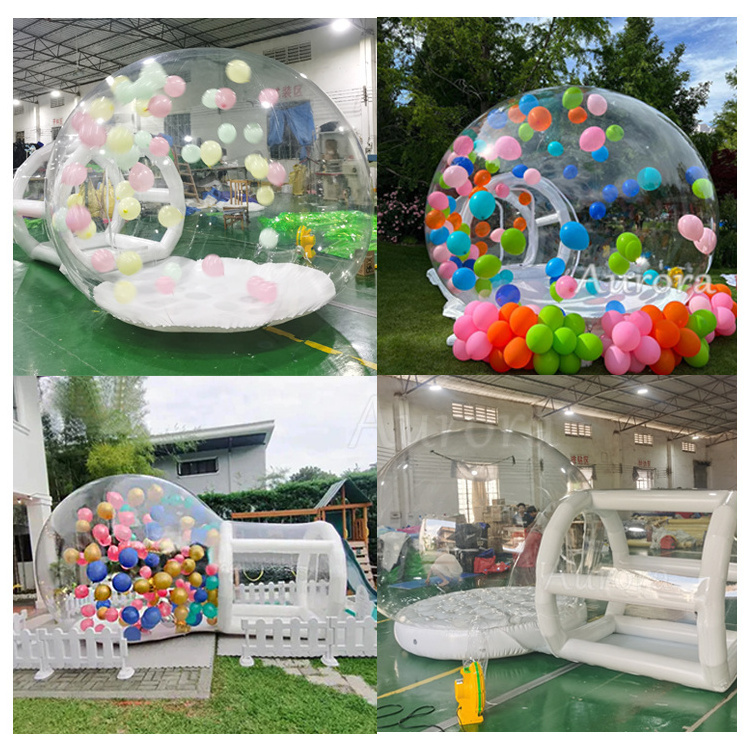 Outdoor and indoor party giant   bubble tent Inflatable Jumping Castle high quality bubble house balloon clear